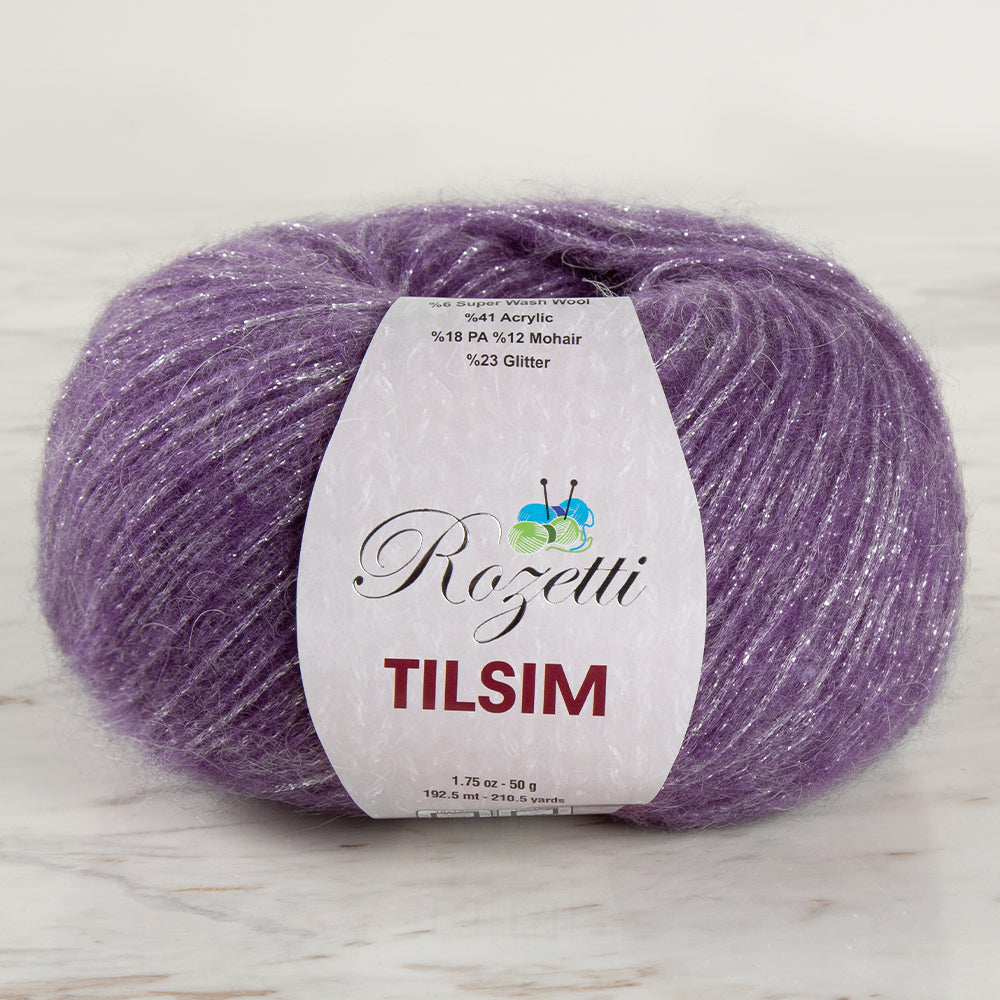Rozetti Tılsım Mor El Örgü İpi - 362-07
